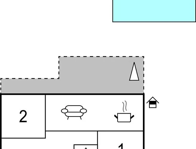 Διαμέρισμα Two-bedroom In Prigradica